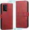 imoshion Hoesje Geschikt voor Samsung Galaxy A52 (4G) / A52s / A52 (5G) Hoesje Met Pasjeshouder - imoshion Luxe Bookcase - Rood