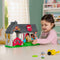 Fisher-Price Little People - Vriendelijke Paardenstal - Inclusief 2 speelpaarden en verzorger