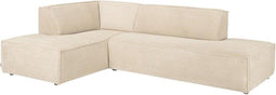 MUST Living Corner sofa Cliff left,80x273x180 cm, Honey sand