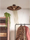 GOOD&MOJO Plafonniere Iguazu - Jute/Zwart - Ø55cm -