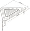 Gembird MS-TABLE-02 - TV houder - Verstelbaar - Zwart