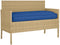 vidaXL - Palletkussen - voor - Zit-/Rugleuning - - - Koninklijk - Blauw - 120x50x12 - cm - - - Oxford - Stof