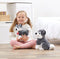 Trudi Knuffel Hond Huskey 24 Cm Grijs/wit