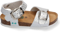 Bunnies JR Babette Beach - Wandelsandalen - Zilver metallic leer