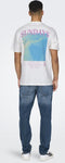 ONLY & SONS - ONSKYE REG PHOTO SS TEE - Heren - T-shirts