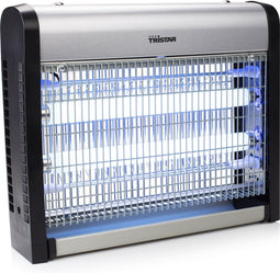 Tristar Insectenlamp IV-3720 - Elektrische Muggenlamp - UV insectendoder - Gemakkelijk op te hangen - Insecten verdelger voor binnen - Lamp voor o.a. muggen, vliegen en overige vliegende insecten - Voor grote ruimtes - Zwart