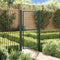 vidaXL - Poort - 100x175 - cm - staal - groen