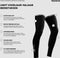 GripGrab Light Leg Warmers - Tussenseizoen Beenstukken - Ademend UV-bescherming - Zwart - Maat M