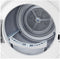 LG RH90V9ZVEN - Warmtepompdroger - 9 kg - 62 dBA - Auto cleaning condensor - Glazen deur met zwarte inleg