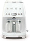 Smeg DCF02WHEU - Filterkoffiemachine - 10 koppen - Wit
