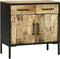 vidaXL - Dressoir - 70x35x70 - cm - Massief - Ruwhouten - Mango