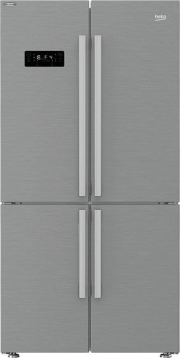 Beko GN1416231JXN - Koel-vriescombinatie - No-frost - Parel Staal