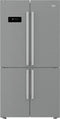 Beko GN1416231JXN - Koel-vriescombinatie - No-frost - Parel Staal