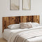 vidaXL - Hoofdbord - wandmodel - 240x1,5x80 - cm - bewerkt - hout - oud - houtkleurig