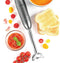 Salter Cosmos - Handblender - 400 W 2 snelheden roestvrijstalen staaf en messen - grijs/zilver