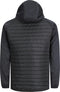 JACK&JONES JJEMULTI - Gewatteerde tussenjas - Opgezette capuchon - Zwart - Maat L