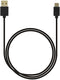 Grab 'n Go USB-C naar USB-A kabel - 1m - Opladen en synchroniseren - Zwart
