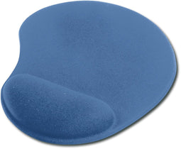 Ednet 64218 - Muismat met polssteun - Ergonomisch - Blauw