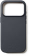 Mujjo iPhone 17 Pro - Lederen hoesje - 1mm verhoogde rand - Grijs