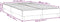 vidaXL - Bedframe - zonder - matras - 120x200 - cm - stof - groen