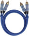 Oehlbach BEAT! - Analogue Stereo Interconnect - 2m - Blauw