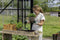 Capi Europe - Bloempot bol Groove 'made with' warm taupe - 25x23 - Warm taupe - Bloempot voor binnen en buiten - Capi ‘Made with’ - Gemaakt van gerecycled materiaal - Levenslang garantie - IGWT535