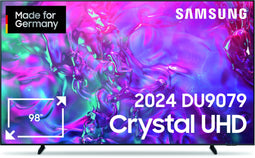 Samsung GU98DU9079U - LCD Smart TV - 98" 4K Ultra HD 3840 x 2160 Pixels - Zwart (2024)
