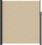 vidaXL - Windscherm - uittrekbaar - 220x600 - cm - beige