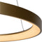 Lucide VIDAL - Hanglamp - Ø 58 cm - LED Dimbaar 1x48W 2700K - Mat Goud / Messing