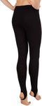 Dressforfun Legging - Verkleedkleding Halloween - Open hiel en voet - Zwart M