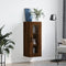 vidaXL - Hangkast - 34,5x34x90 - cm - bruin - eikenkleur