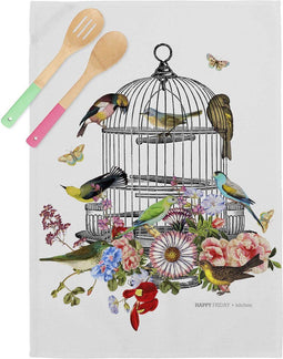 Happy Friday | Set van 2 theedoeken Hanging Garden