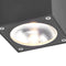 Paul Neuhaus domi - Plafond spot - 1 lichts - L 9 cm - Antraciet