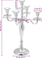 vidaXL - Kaarsenhouder - Zilver - 29x29x40 - cm - Aluminium