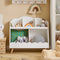 SoBuy KMB100-W - Kinderboekenkast - 5 Open Vakken - Wit
