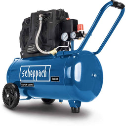Scheppach HC51Si - Compressor - 50 liter - 1500 W - 8 bar - 60 dB(A)