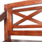 vidaXL - Stoelen - Batavia - 2 - st - massief - mahoniehout - donkerbruin