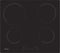 Candy CH64CCB keramische inbouwkookplaat - Zwart - 4 zone(s)