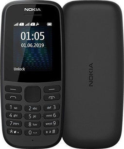 Nokia 105 (2019) - Mobiele telefoon - 1,77" LCD - Zwart