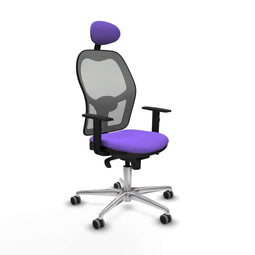 Piqueras y Crespo Jorquera 1D086G1 - Bureaustoel - Hoofdsteun - Lila