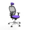Piqueras y Crespo Jorquera 1D086G1 - Bureaustoel - Hoofdsteun - Lila
