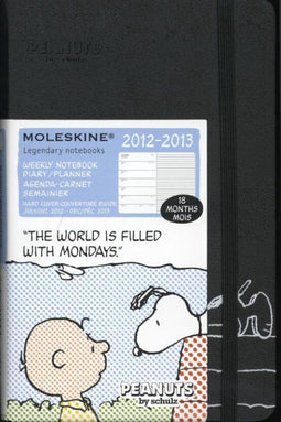 2013 Moleskine Peanuts Limited Edition Pocket 18 Month Weekl