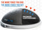 BOSU Elite - Weckmethod - Balans Trainer - 65 cm - gun metal black