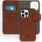 iMoshion Hoesje Geschikt voor iPhone 14 Pro Max Hoesje Met Pasjeshouder - iMoshion Uitneembare 2-in-1 Luxe Bookcase - Bruin