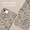 iMoshion Hoesje Geschikt voor iPhone SE (2022) / SE (2020) / 8 / 7 / 6s / 6 Hoesje Met Pasjeshouder - iMoshion Design Bookcase smartphone - Meerkleurig / Black And White Dots
