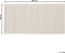 LAPSEKI - Laagpolig vloerkleed - Lichtbeige - 80 x 150 cm - Wol