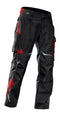 Kbler Pulsschlag werkbroek HIGH zwart/middelrood