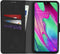 iMoshion Hoesje Geschikt voor Samsung Galaxy A40 Hoesje Met Pasjeshouder - iMoshion Uitneembare 2-in-1 Luxe Bookcase - Zwart