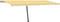 vidaXL - Luifel - vrijstaand - automatisch - 600x300 - cm - geel - en - wit