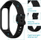 imoshion Siliconen bandje - Geschikt voor Samsung Galaxy Fit 2 - Zwart